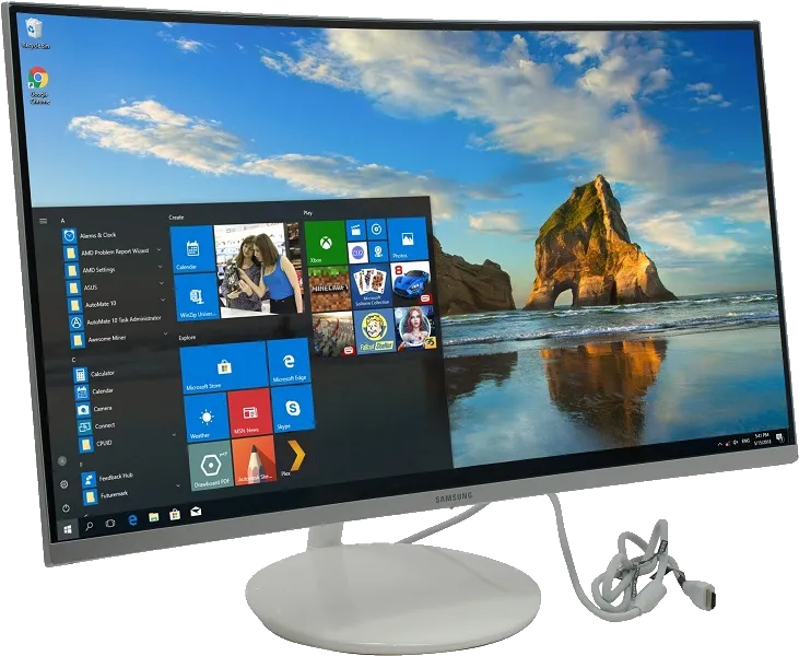 Замена электронных компонентов Samsung C27H711QEI